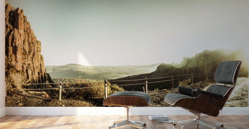 Rugged mountain trail Wall Murals