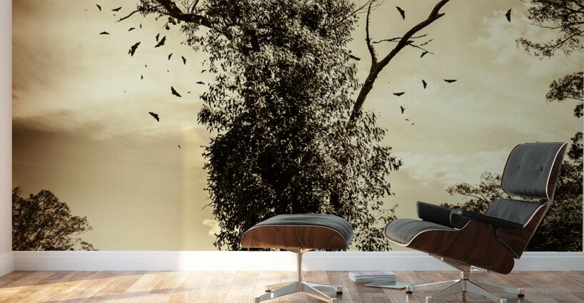 Mourning tree Wall Murals
