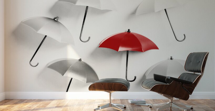 Parasol pop Wall Murals