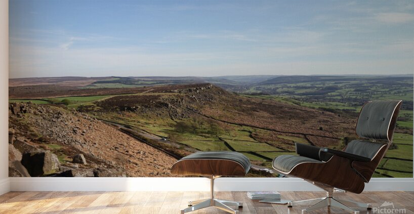 Curbar Edge view  Wall Murals