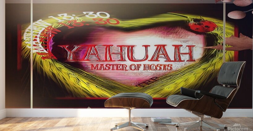 I Love Yahuah-Master of Hosts 01 Wall Murals