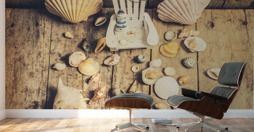 Miniature sea escape Wall Murals