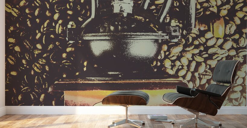 Traditional cafe Wall Murals