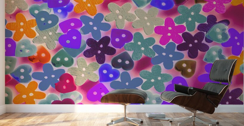 Hearts n craft Wall Murals