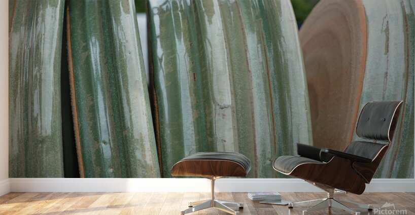 Green Pottery  Wall Murals