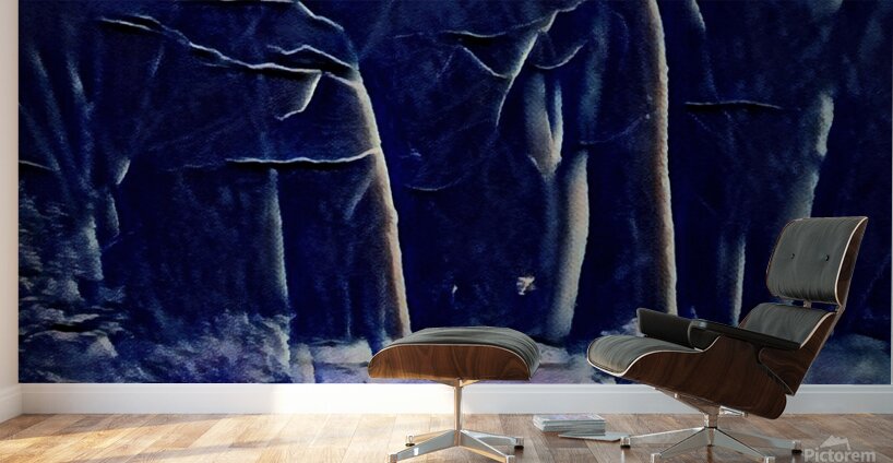 Midnight Snowfall Wall Murals