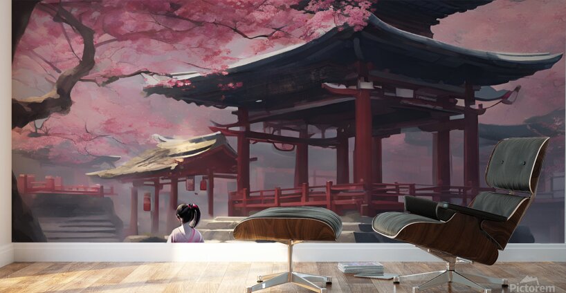 japanese architecture Wall Murals