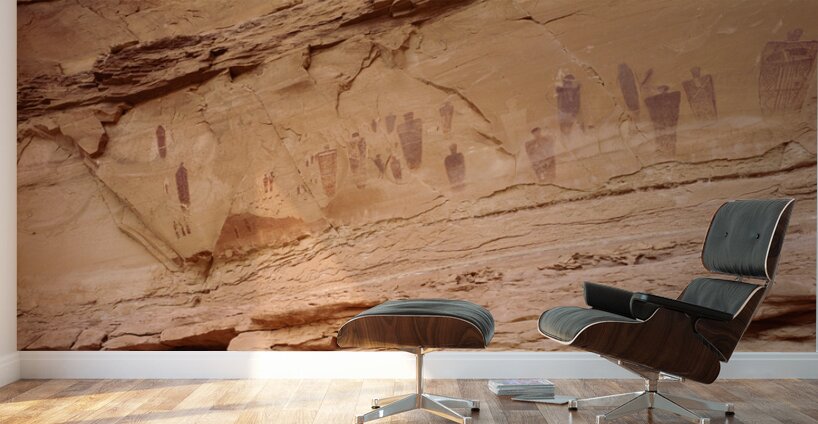 Rock Art Panel Canyon Style Canyonlands National Park UT USA 29818 Wall Murals