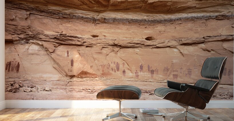 Rock Art Panel Horseshoe Canyon Canyonlands National Park UT USA 30629 Wall Murals