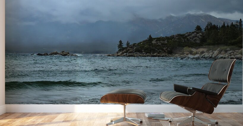Lake Tahoe Storm Wall Murals