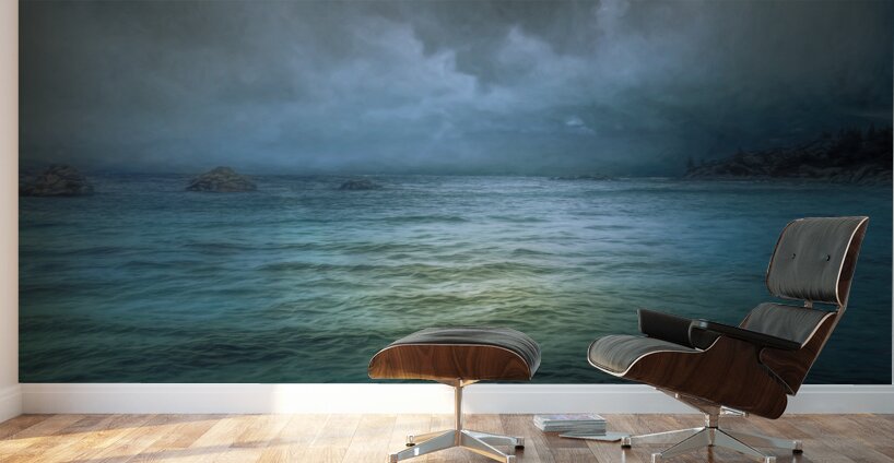 Nightfall Storms Rolling In Wall Murals