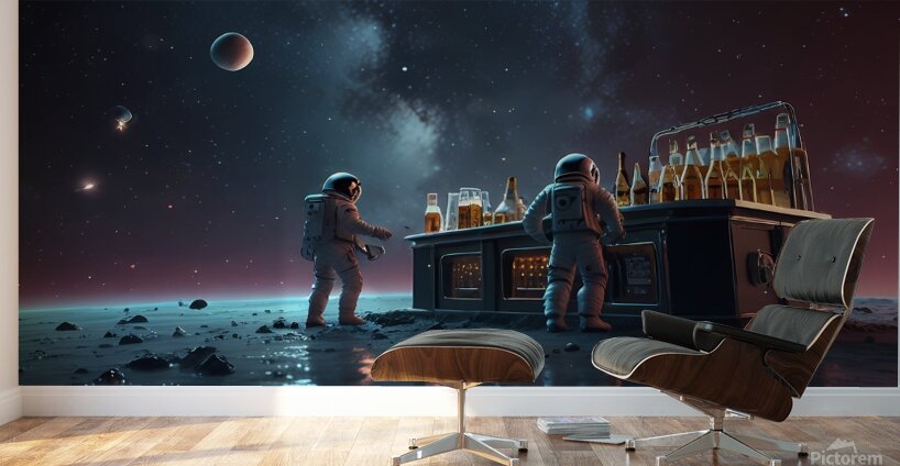 Art 3D color artificial 2 Wall Murals