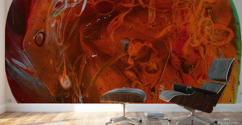 Earth Egg  by Emrie J. Alvarado Wall Murals