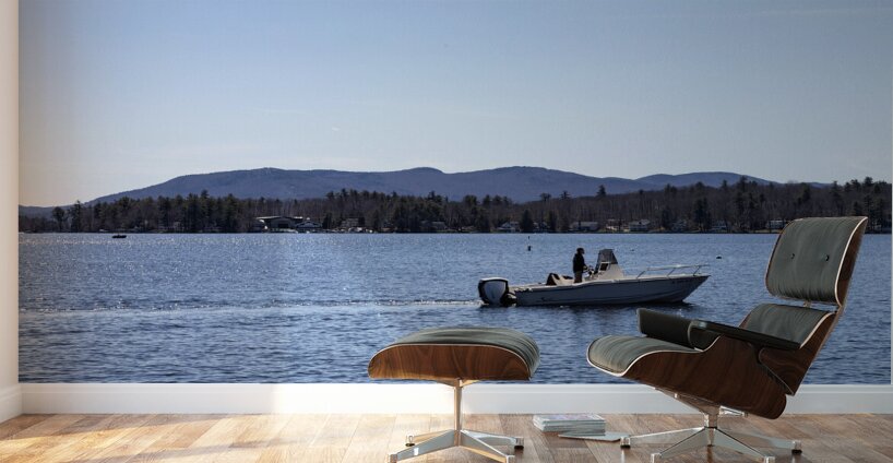 Boating on Lake Winnipesaukee Wall Murals
