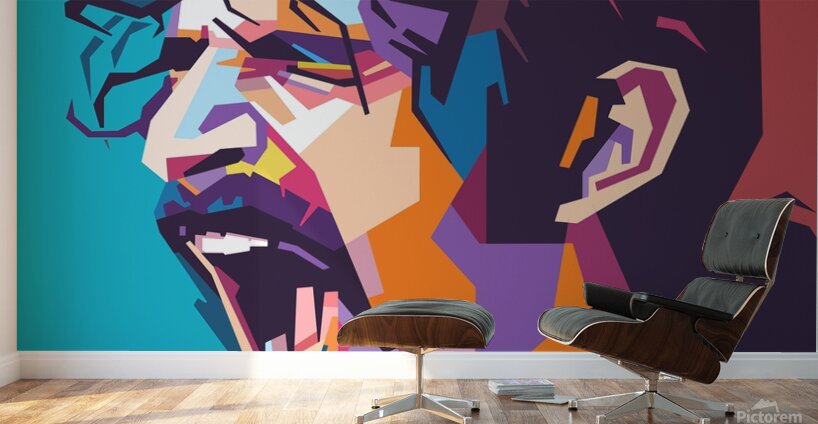 Frank Zappa art Wall Murals