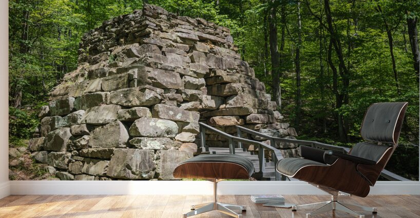 Newlees Iron Furnace - Cumberland Gap National Park - Virginia Wall Murals