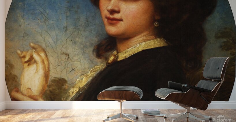 Lady with a Glove – John Robert Dicksee Wall Murals