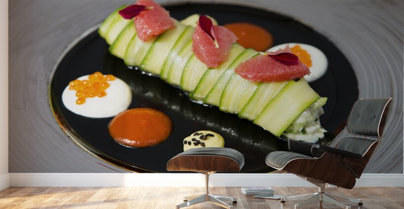 Avocado Crab Roll Roulade Wall Murals