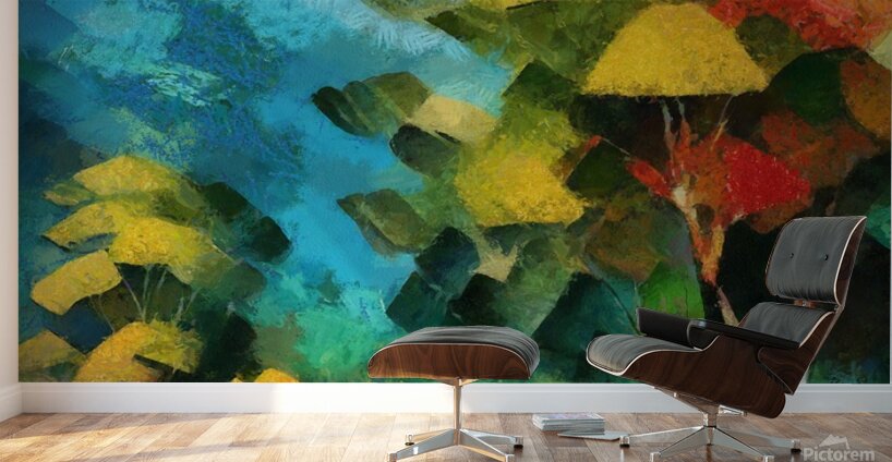 Java Landscape art Indonesia 18k5 Wall Murals