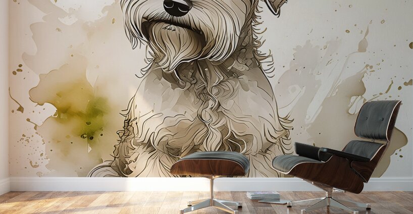 Mr. Dibs III Wall Murals