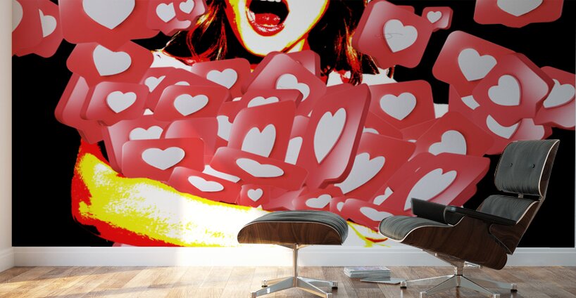 The Scream Wall Murals