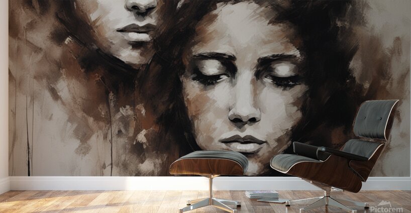 allure de tristesse  Wall Murals