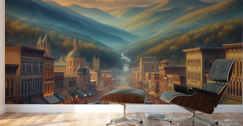 Old Butler Tennessee by Michael Woodard  Wall Murals