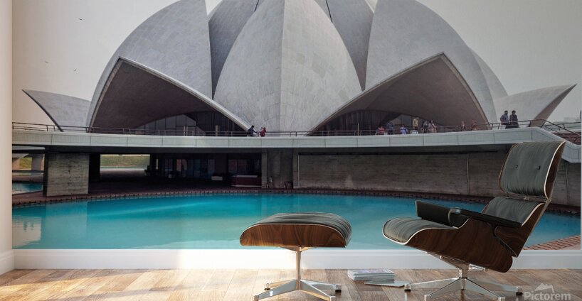  lotus temple India Wall Murals