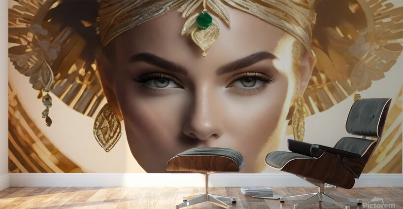 FASHION WOMAN PORTRAIT   IMG 7637 Wall Murals