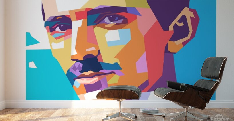 Nikola Tesla art Wall Murals