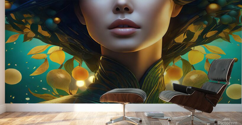 COLORFUL TREE WOMAN    IMG 2408 Wall Murals