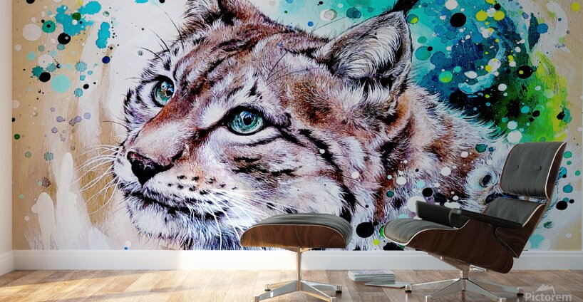 Ojo De Lince Wall Murals