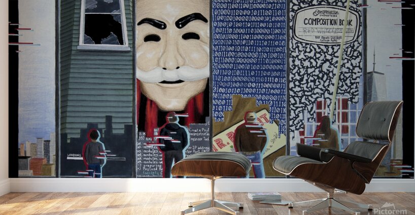 F-Society Wall Murals