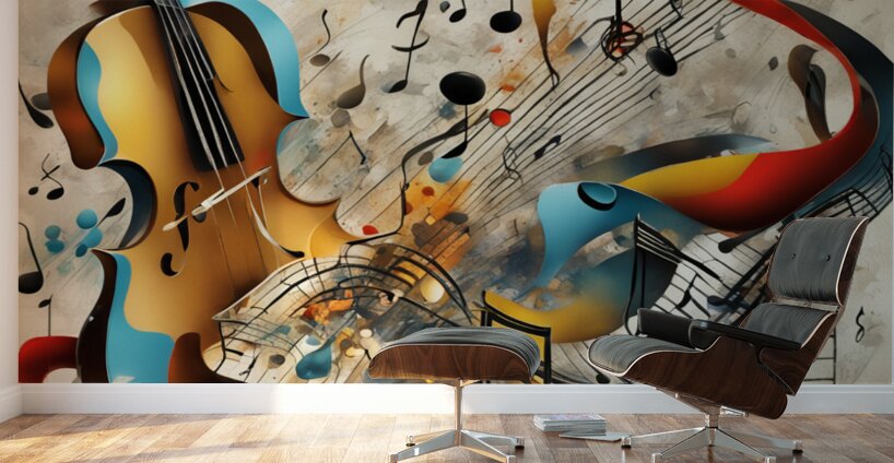 Rhythmic expression 16 Wall Murals