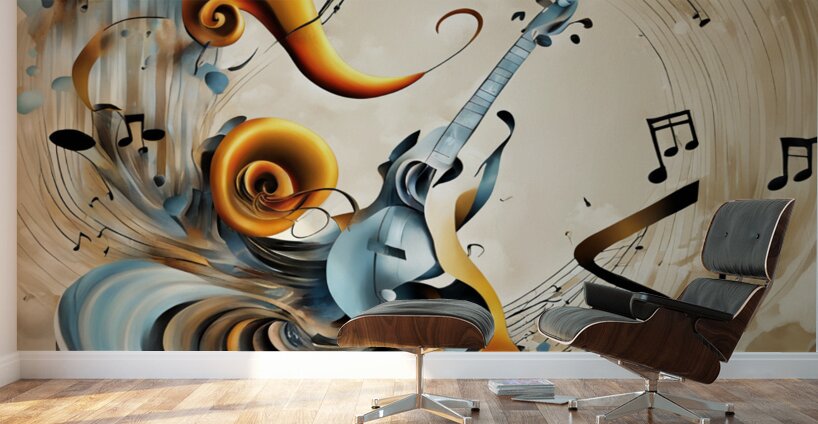 Rhythmic expression 60 Wall Murals