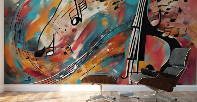 Rhythmic expression 126 Wall Murals