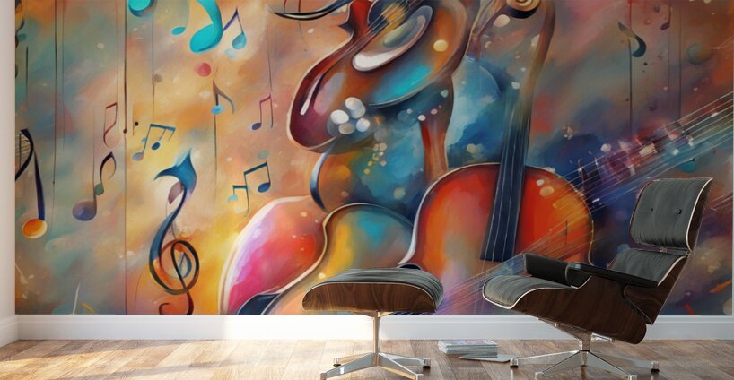 Rhythmic expression 136 Wall Murals