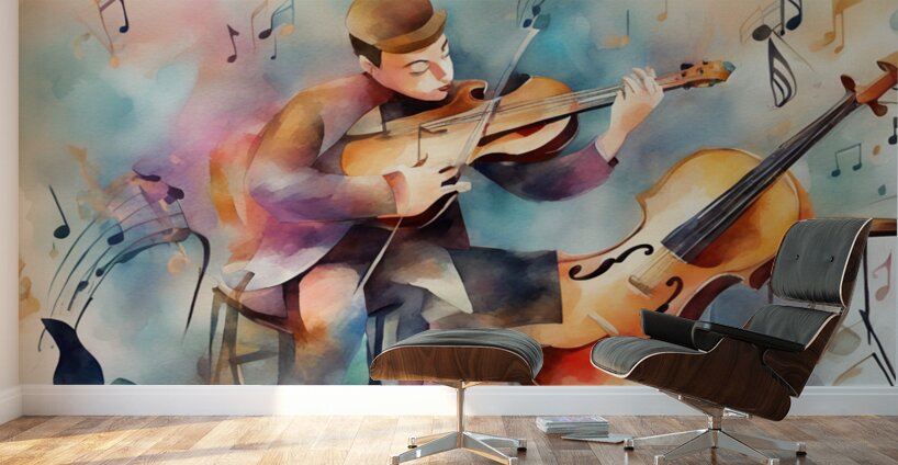 Rhythmic expression 120 Wall Murals