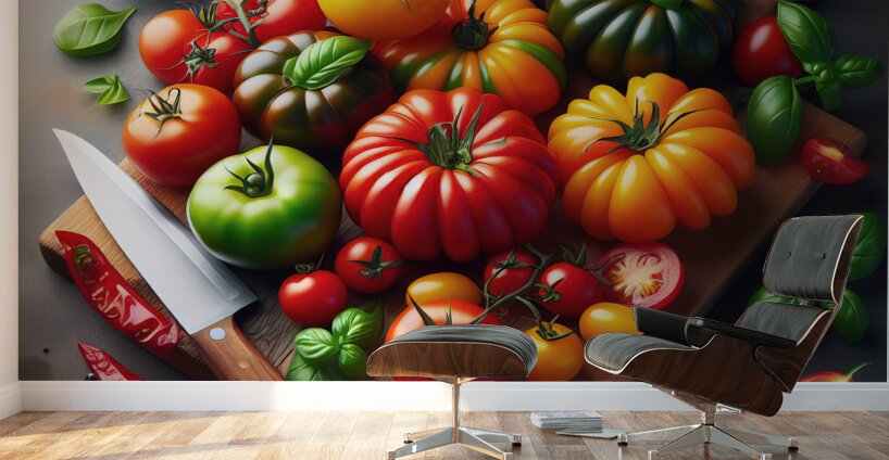 Tomatoes food photography 12 Wall Murals