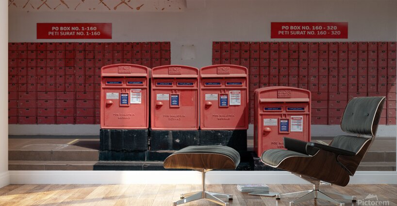 Malaysia Post Office Wall Murals