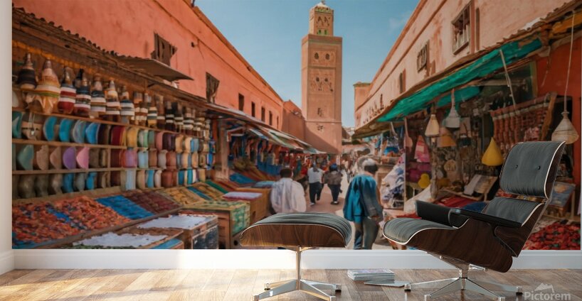 Markash moroco Article est Art Wall Murals