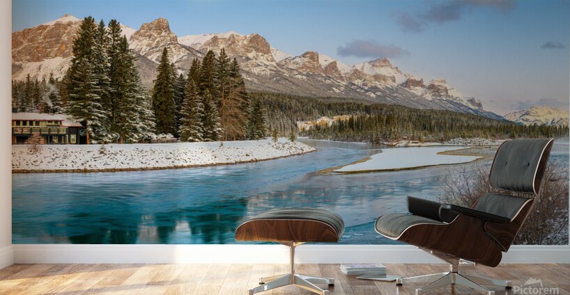 Bow River House Wall Murals