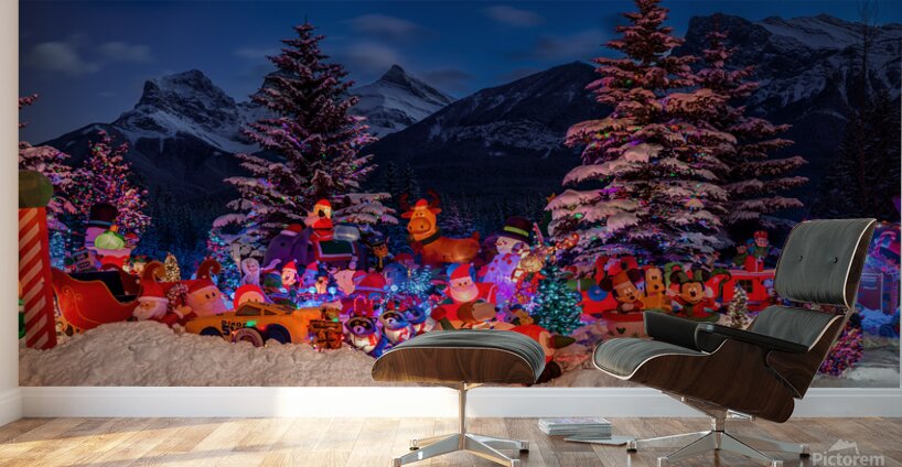 Christmas Display 2 Wall Murals