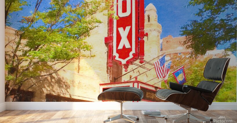Historic Fox Theatre on Peachtree Street in Atlanta Georgia Wall Murals