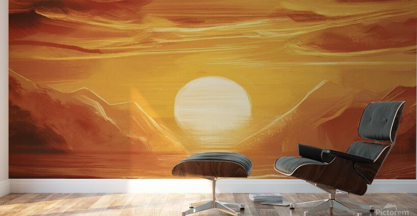 capture the enchanting magic of an early morning Wall Murals