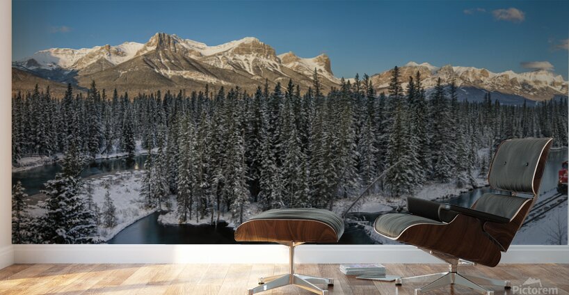 Bow Valley Freight Train 3 Wall Murals