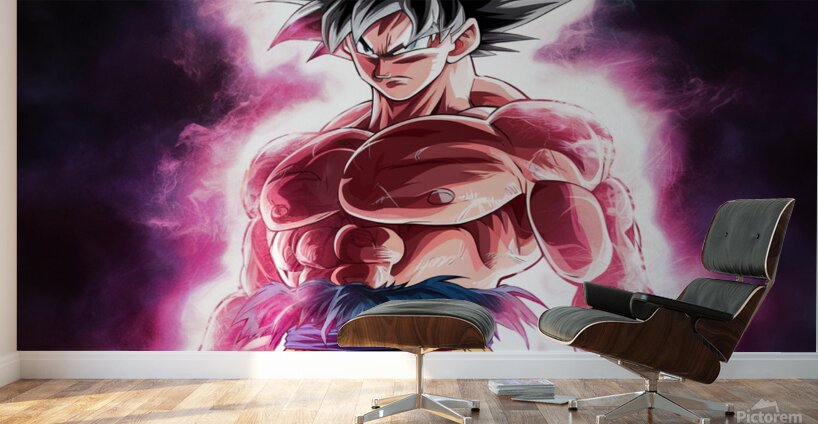 dramatic shadows Goku Wall Murals