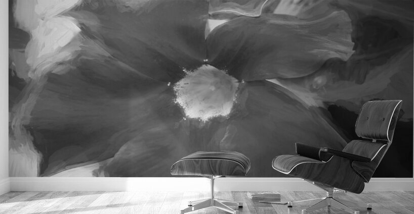 Red Mandevilla Flower Vine X 4 Wall Murals