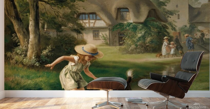 A masterful painting that captures a moment Wall Murals