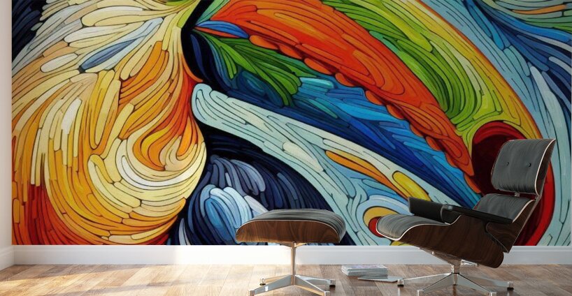  Nu Expressionism Wall Murals